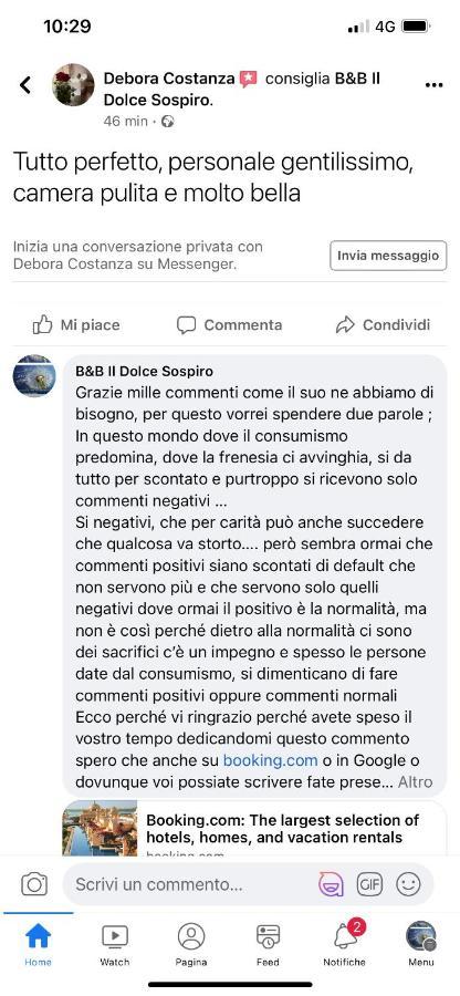 Il Dolce Sospiro Bed and Breakfast Pisa Eksteriør billede
